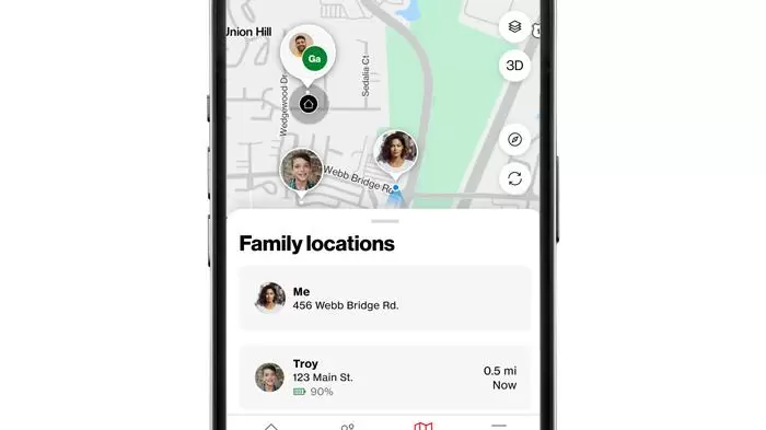 Location Monitoring | Verizon Family App