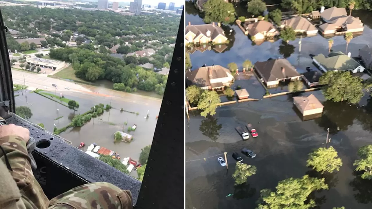 Hurricane Harvey shots