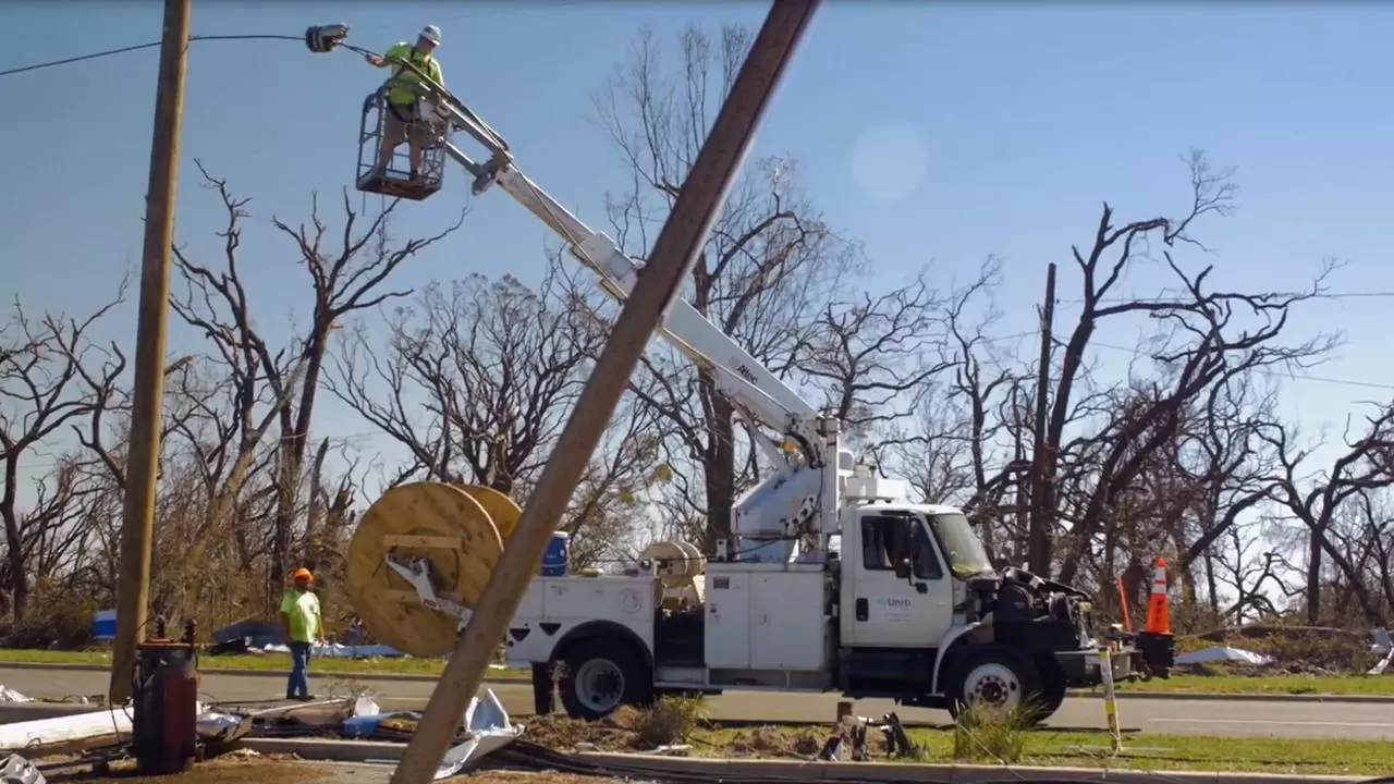 Fiber Restoration after Hurricane Michael | 2018 Panama City FL | Verizon Wireless