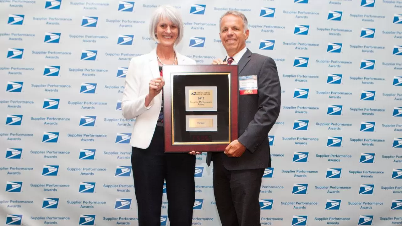 USPS Supplier Performance Award