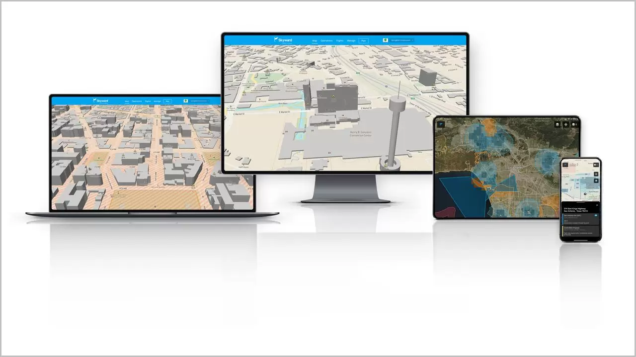 Skyward advanced airspace intelligence maps