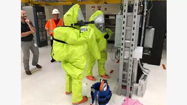 Verizon MERIT hazmat team