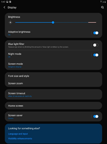 Samsung Galaxy Tab S3 Digital Well-being screen shot